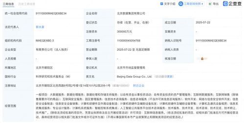 北京数据集团正式揭牌成立，为数据处理服务注入新动力